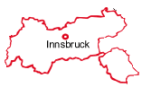 Map of Tyrol